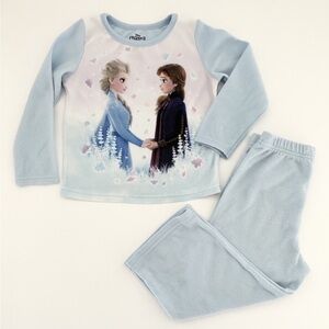 Frozen blue fleece pajamas set 3t